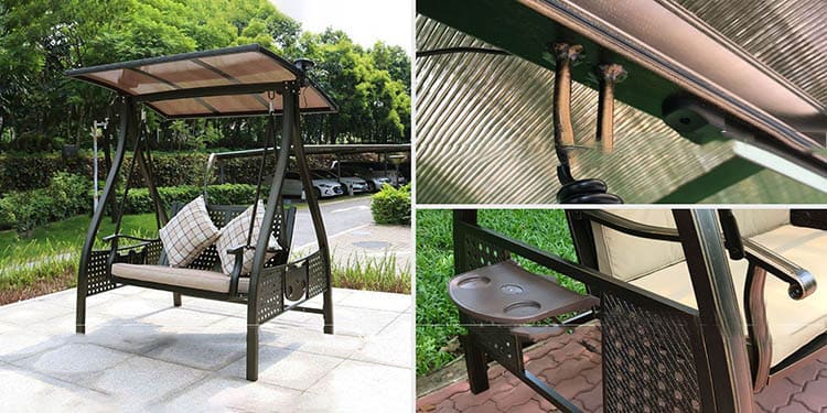 Xích đu ngoài trời nhập khẩu 3