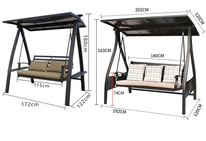 Hình ảnh Xích đu ngoài trời nhập khẩu m3-03