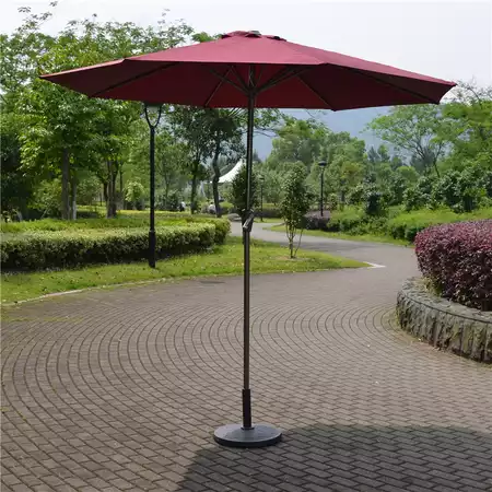 Hình ảnh Ô dù hòa phát chính tâm sắt 3m màu đỏ
